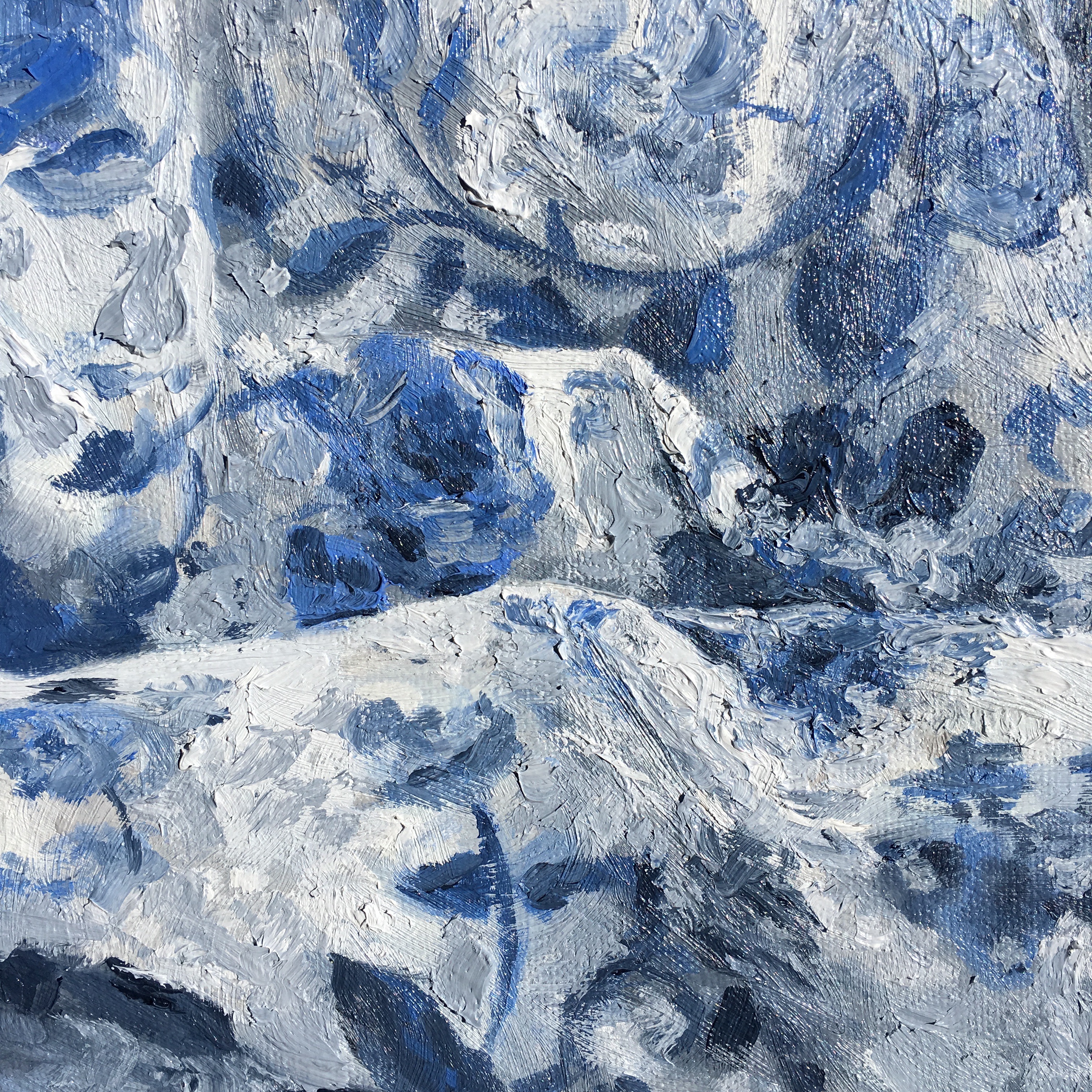 Custom artwork by Ashley Wiard - Mother (Oil on canvas)